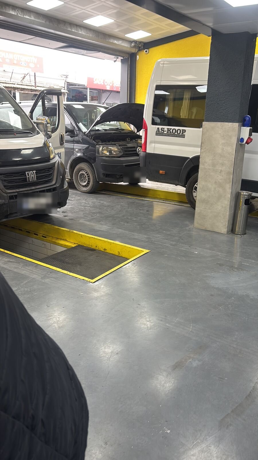 BRK Egzoz atölyesinde Fiat ve ticari araçlar