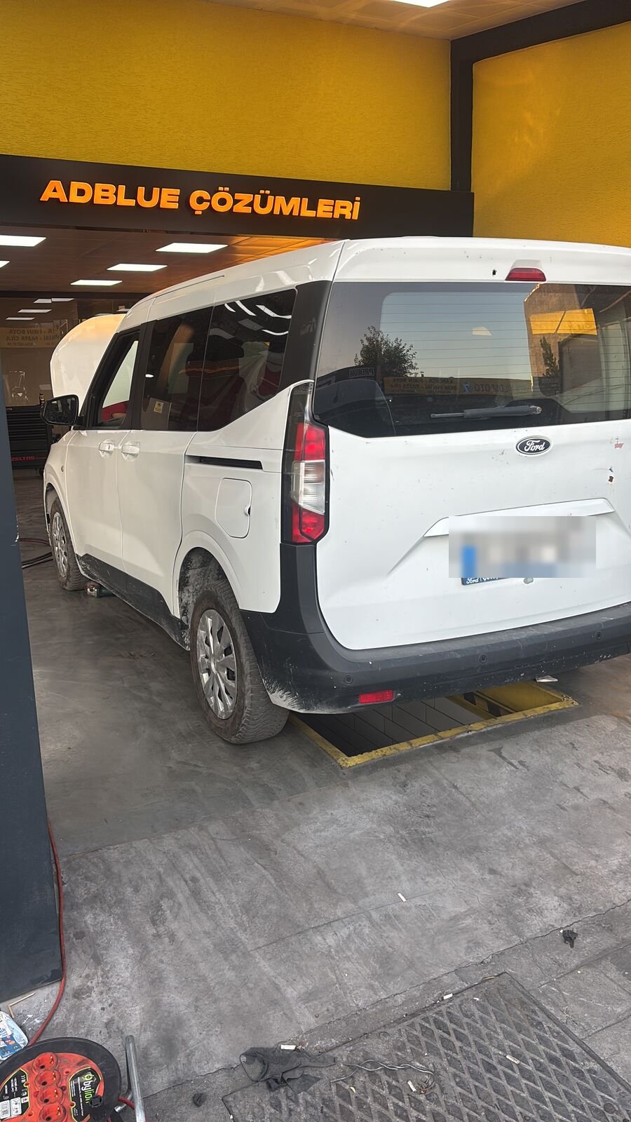 Ford Courier AdBlue arıza çözümü