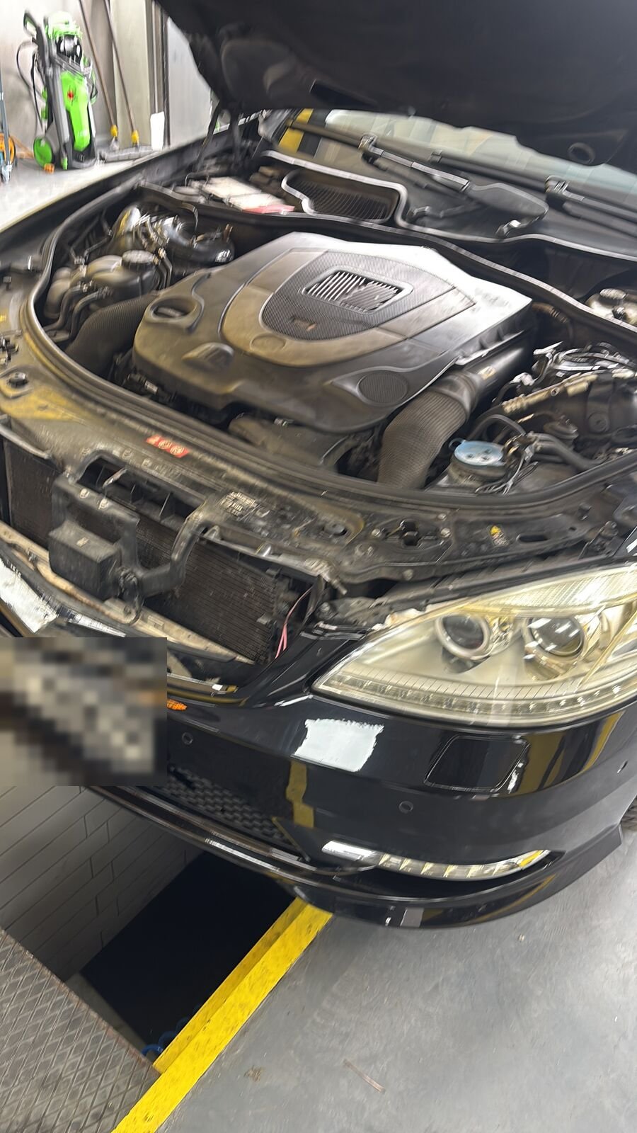 Mercedes dizel motor arıza tespiti